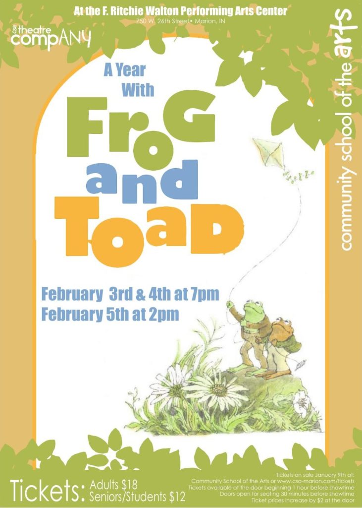 CSA Presents- A Year with Frog and Toad