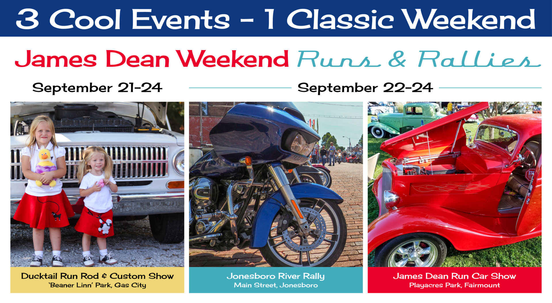 James Dean Weekend Runs & Rallies Grant County Visitors Bureau