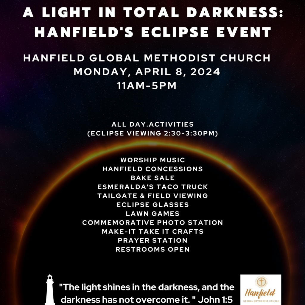 A Light in Total Darkness: Hanfield’s Eclipse Event